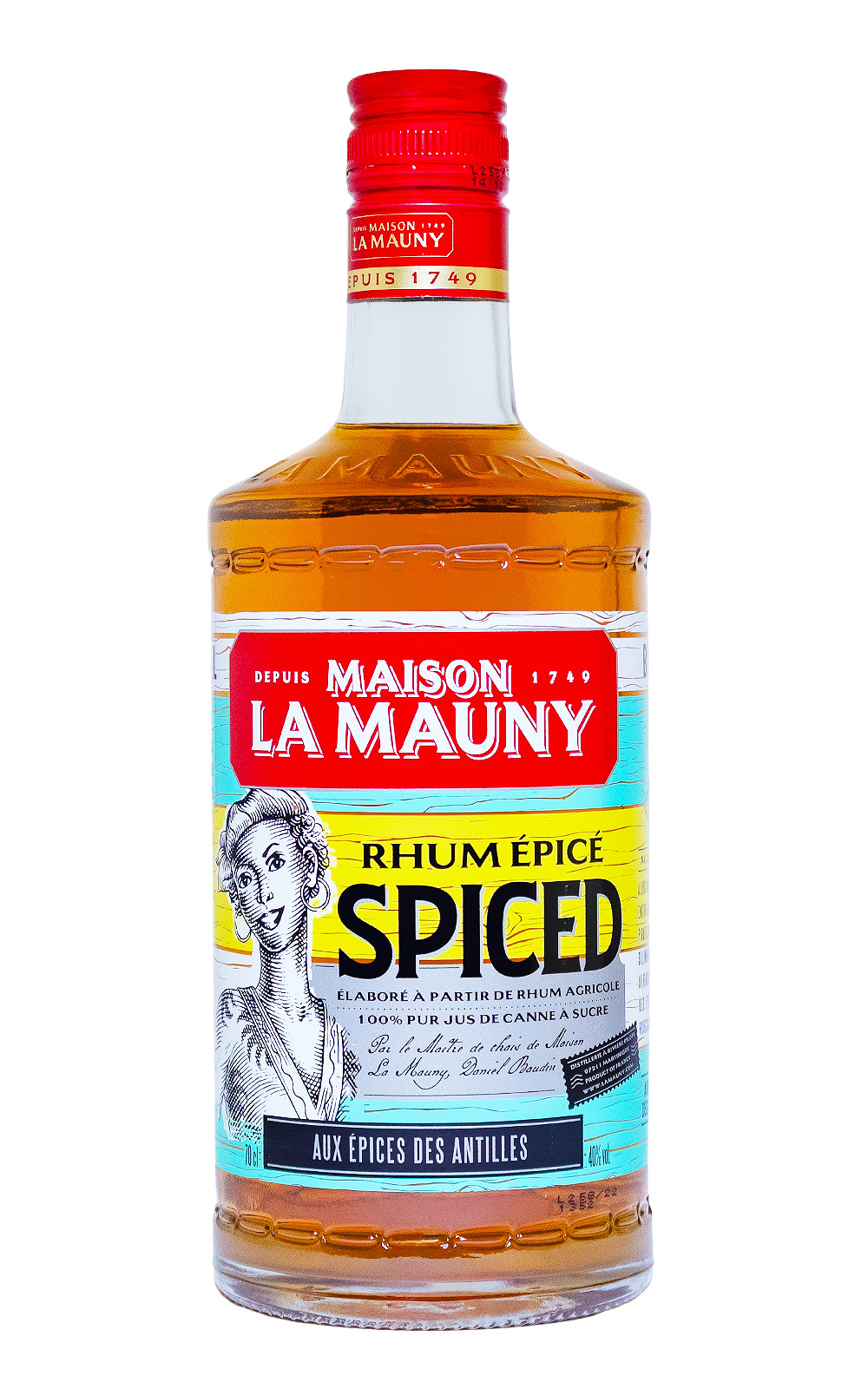 La Mauny Spiced Rhum - 0,7L 40% vol