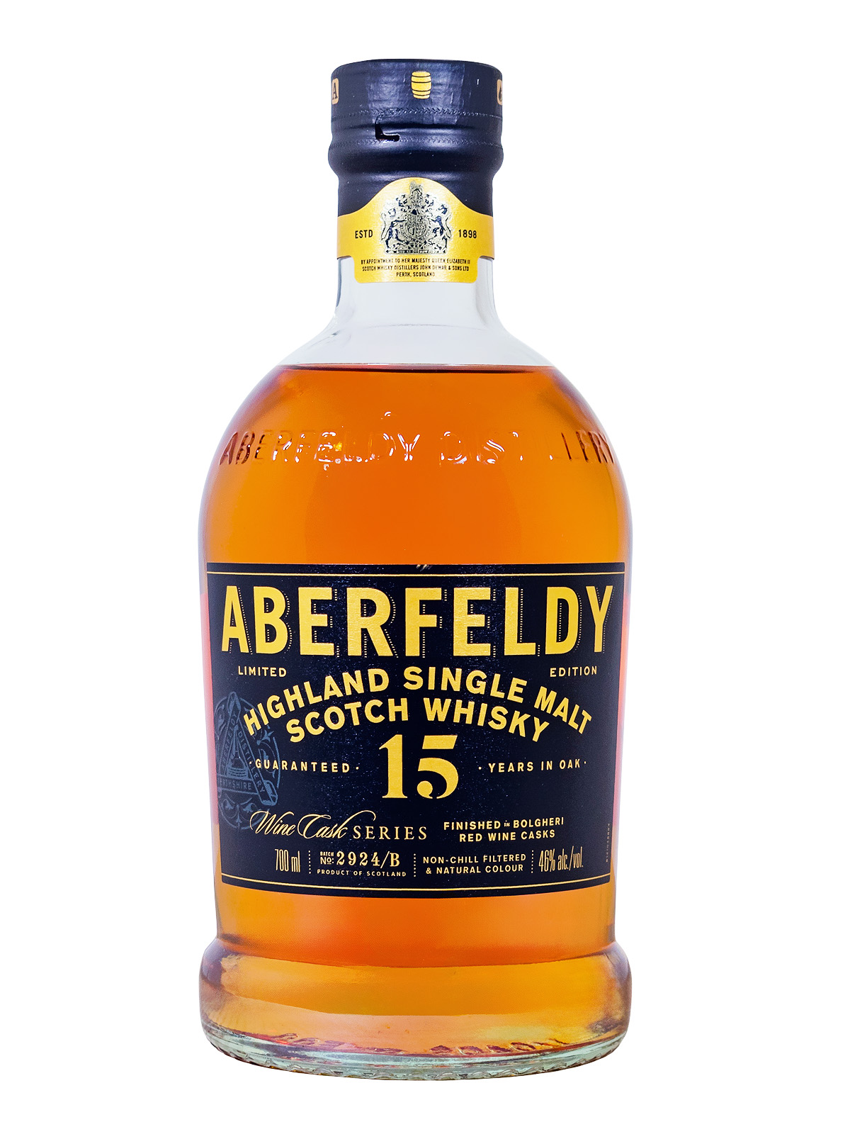 Aberfeldy 15 Jahre Bolgheri - 0,7L 46% vol