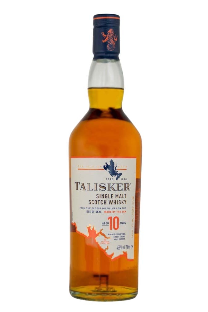 Talisker 10 Jahre Single Malt Scotch Whisky - 0,7L 45,8% vol