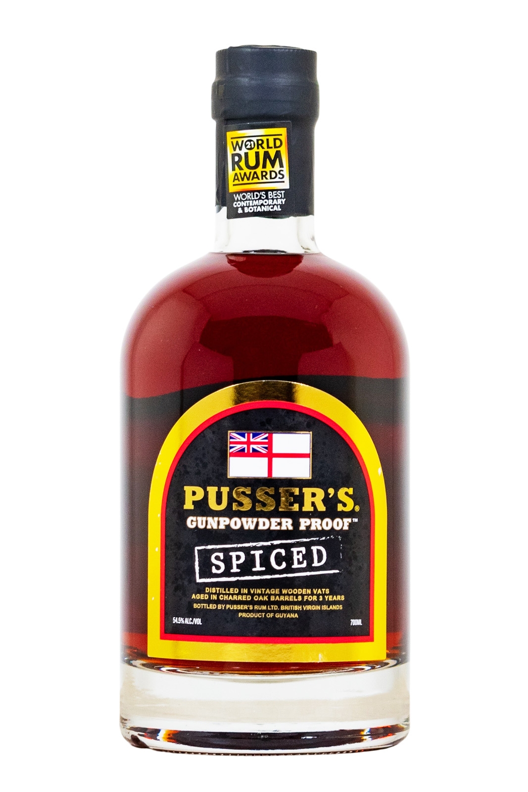 Pusser's Rum Spiced British Navy - 0,7L 54,5% vol