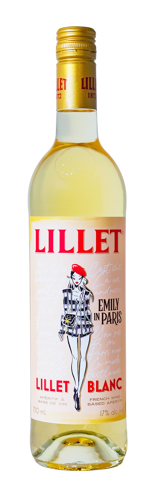 Lillet Blanc Emily In Paris Edition - 0,75L 17% vol