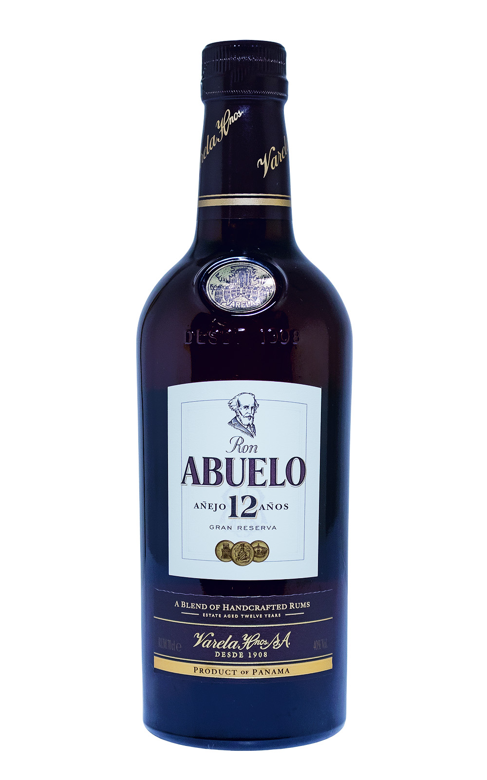 Abuelo Rum 12 Jahre - 0,7L 40% vol