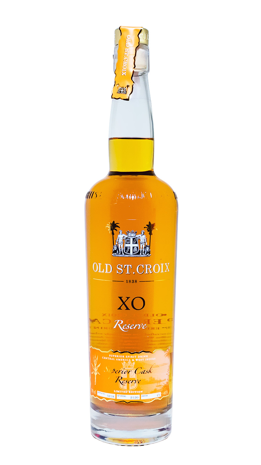 Old St. Croix XO Superior Cask - 0,7L 40% vol
