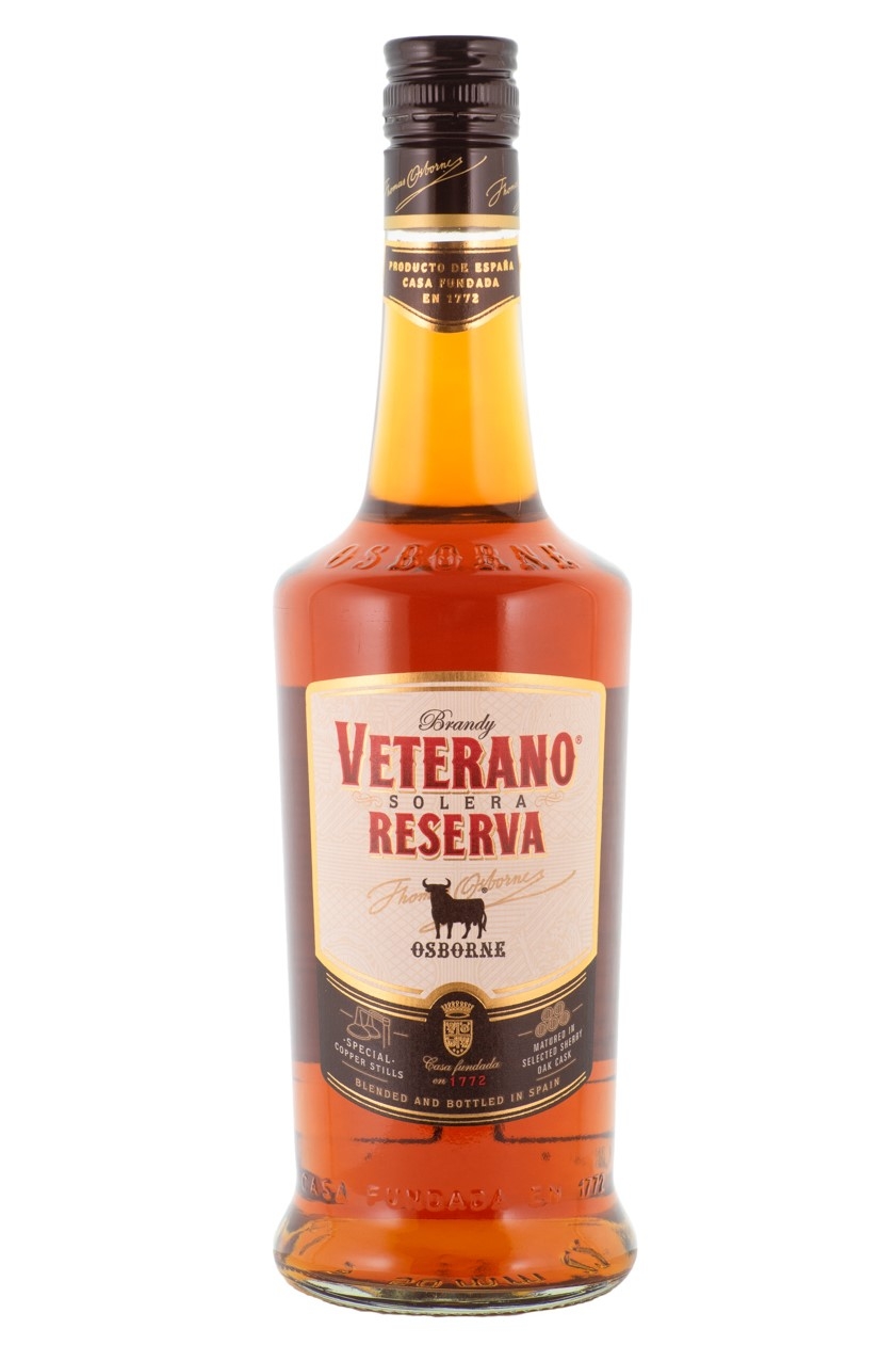 Osborne Veterano Solera Reserva Brandy - 0,7L 36% vol