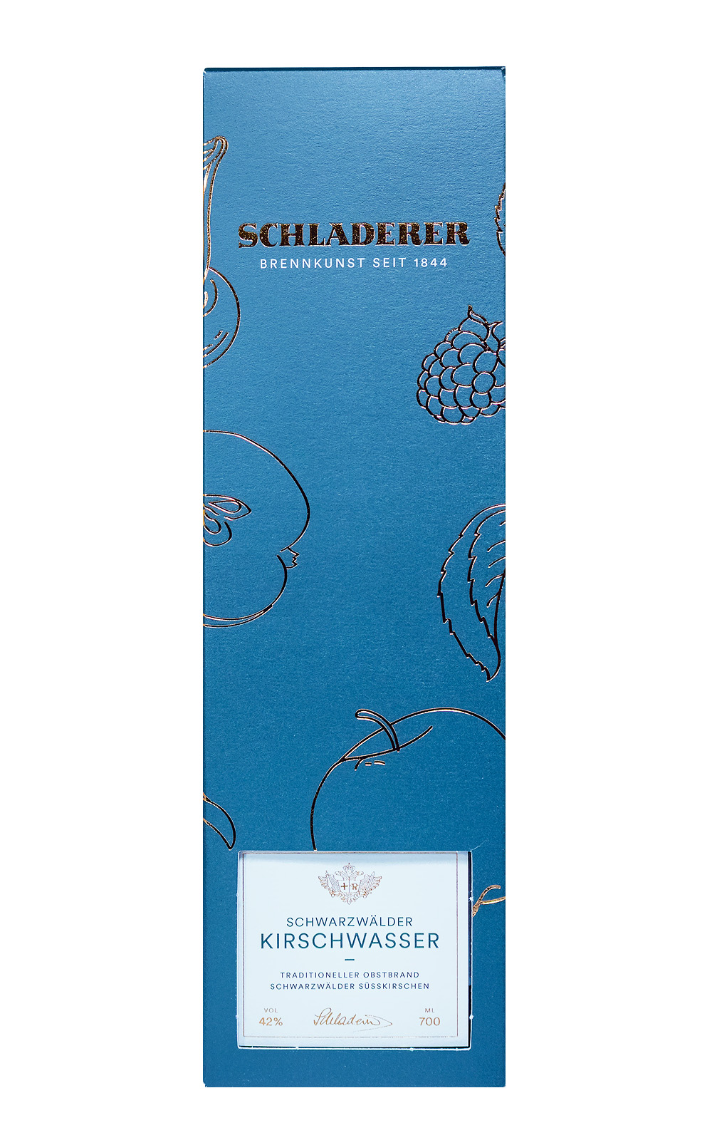 Schladerer Schwarzwälder Kirschwasser - 0,7L 42% vol