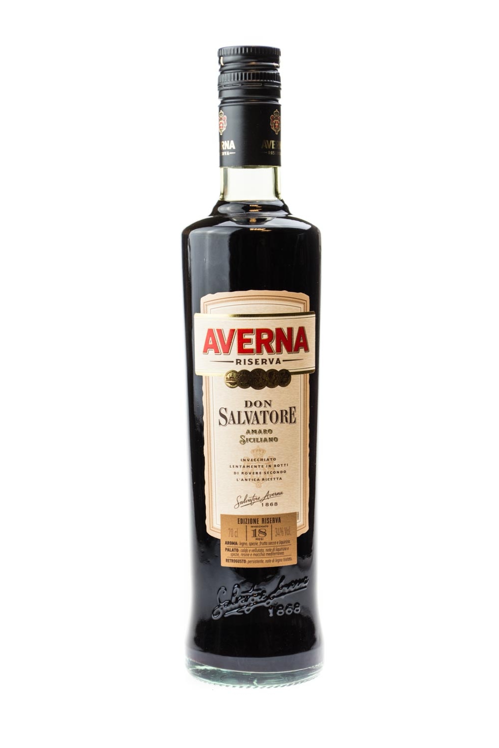Averna Don Salvatore - 0,7L 34% vol Averna Don Salvatore - 0,7L 34% vol