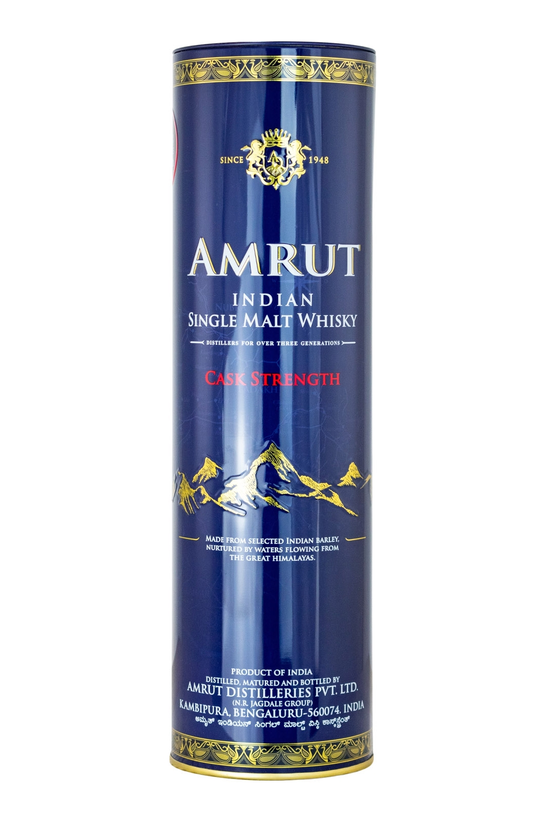 Amrut Cask Strength Indian Single Malt Whisky - 0,7L 61,8% vol Amrut Cask Strength Indian Single Malt Whisky - 0,7L 61,8% vol