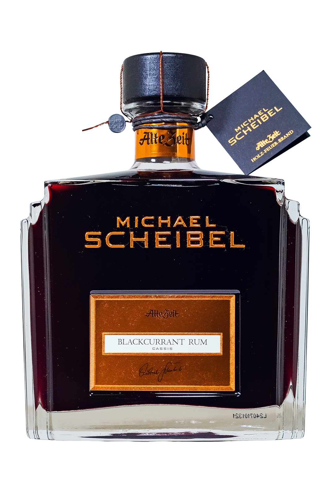 Scheibel Alte Zeit Blackcurrant Rum Cassis - 0,7L 35% vol