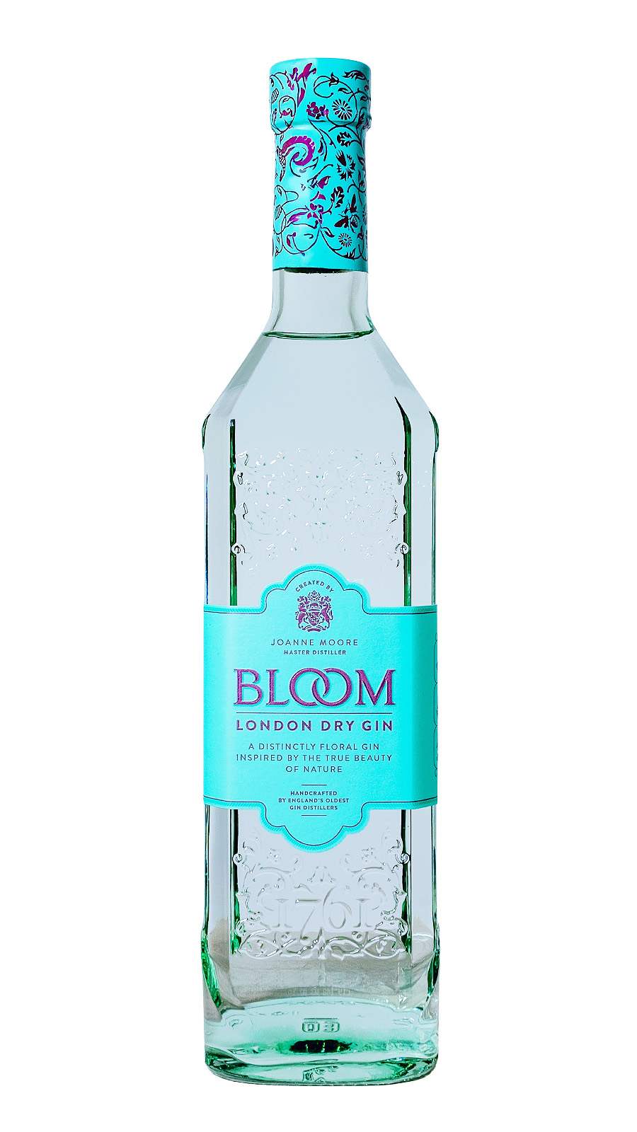 Bloom Gin mit Copa Glas - 0,7L 40% vol