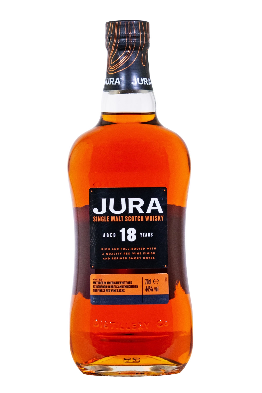 Isle of Jura 18 Jahre Single Malt Scotch Whisky - 0,7L 44% vol Isle of Jura 18 Jahre Single Malt Scotch Whisky - 0,7L 44% vol