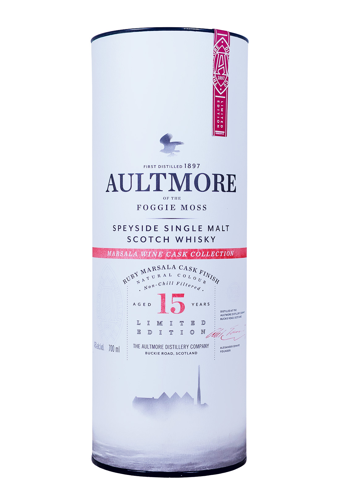 Aultmore 15 Jahre Ruby Marsala - 0,7L 46% vol