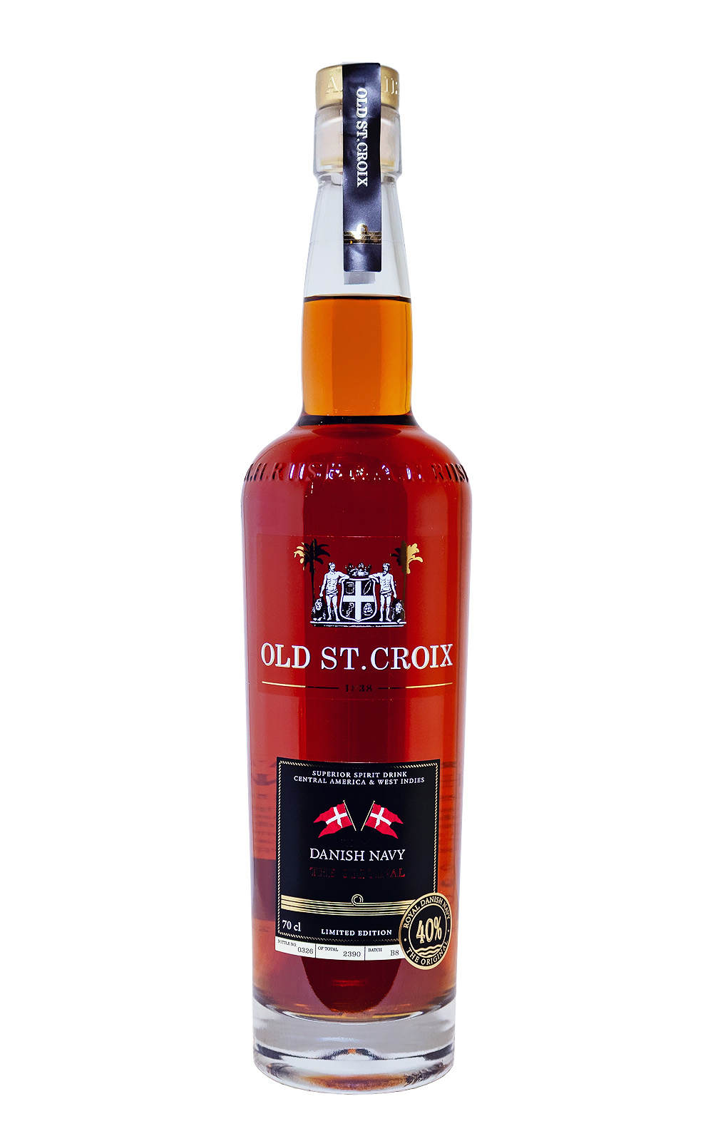 Old St. Croix Rum Royal Danish Navy - 0,7L 40% vol