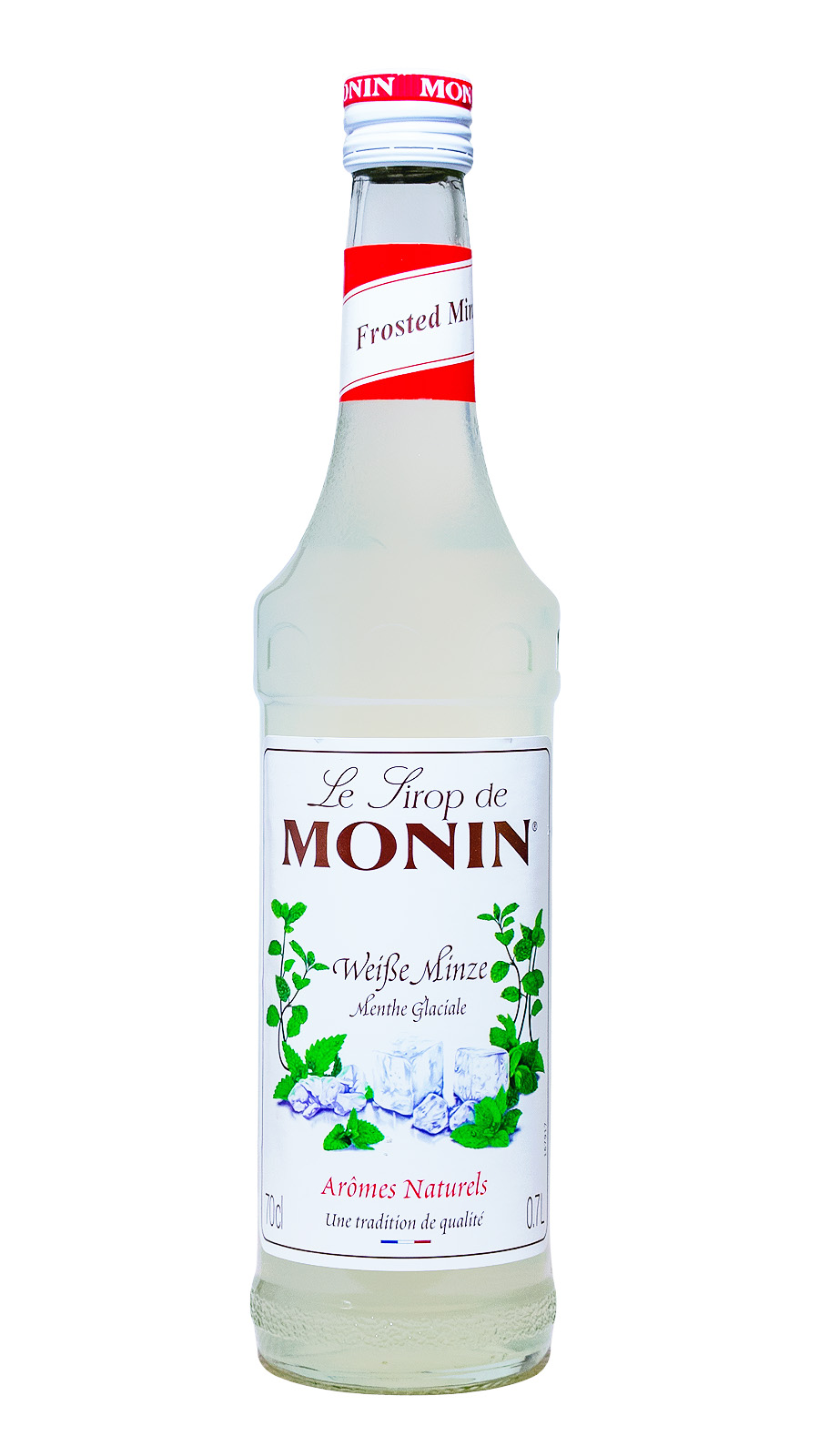 Monin Weiße Minze Frosted Mint Sirup - 0,7L