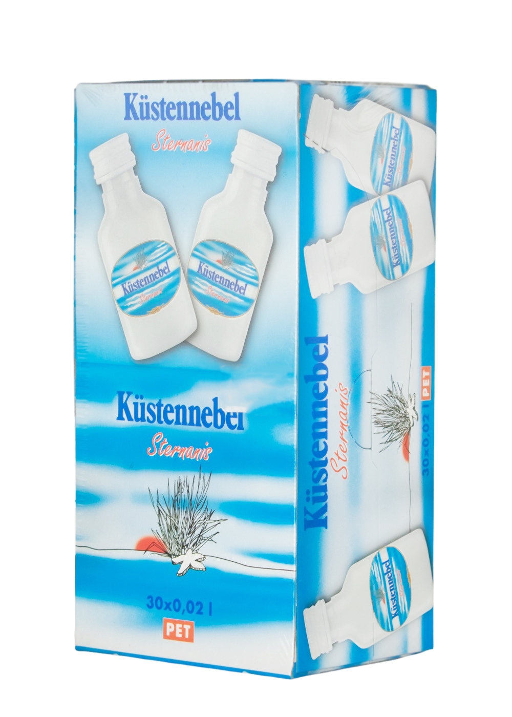 Paket [30 x 0,02L] Küstennebel Sternanis Likör PET - 0,6L 21,8% vol