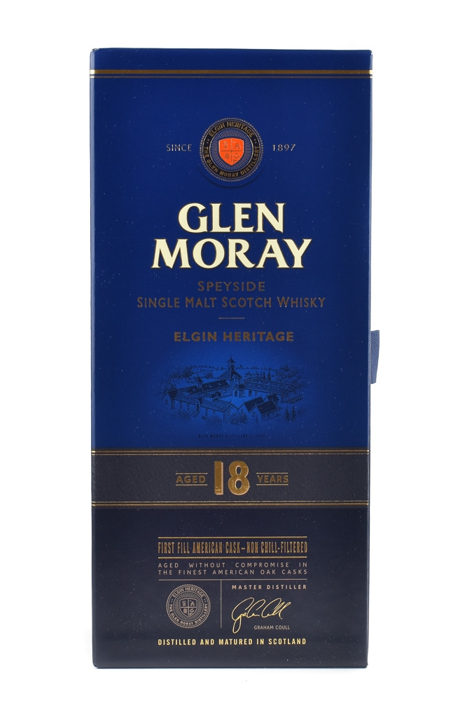 Glen Moray 18 Jahre Single Malt Scotch Whisky - 0,7L 47,2% vol