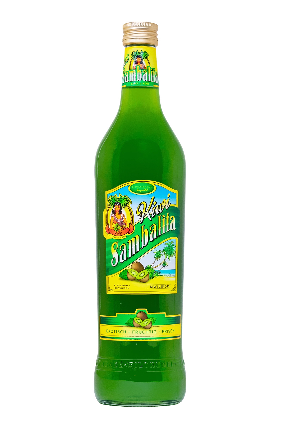 Sambalita Kiwi Likör kaufen - 0,7L 16% Sambalita Kiwi Likör kaufen - 0,7L 16%