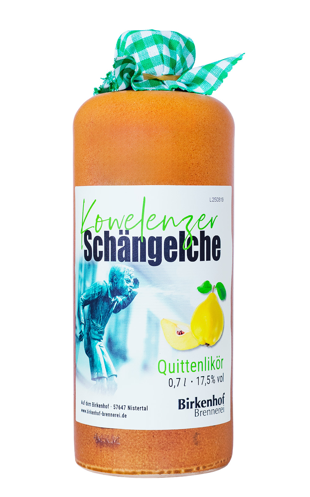 Kowelenzer Schängelche Quittenlikör - 0,7L 17,5% vol