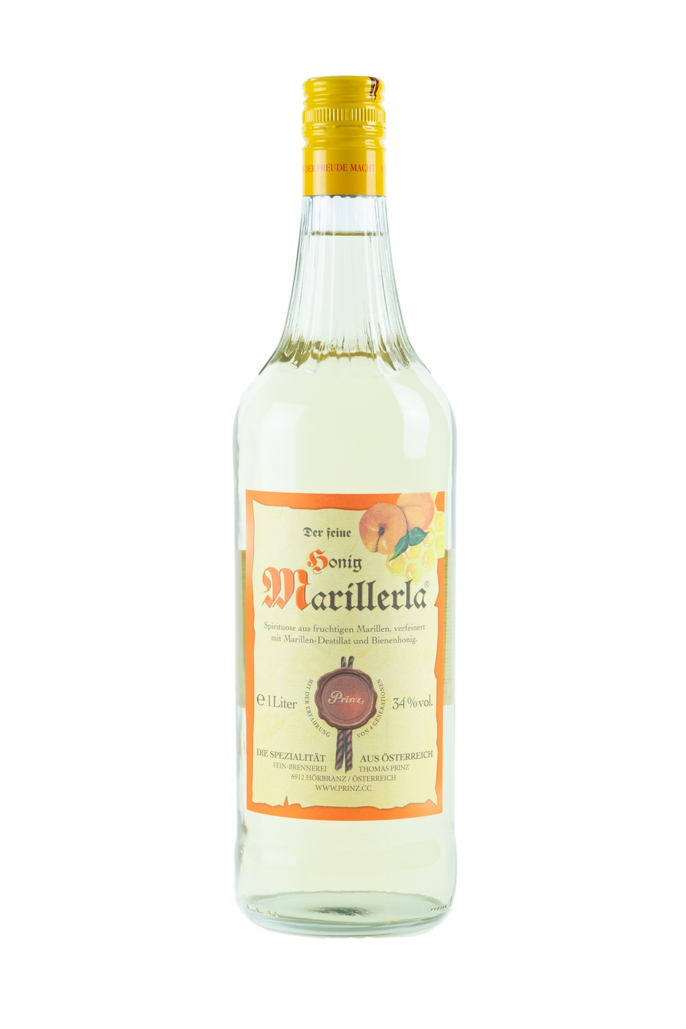 Prinz Honig Marillerla - 1 Liter 34% vol Prinz Honig Marillerla - 1 Liter 34% vol