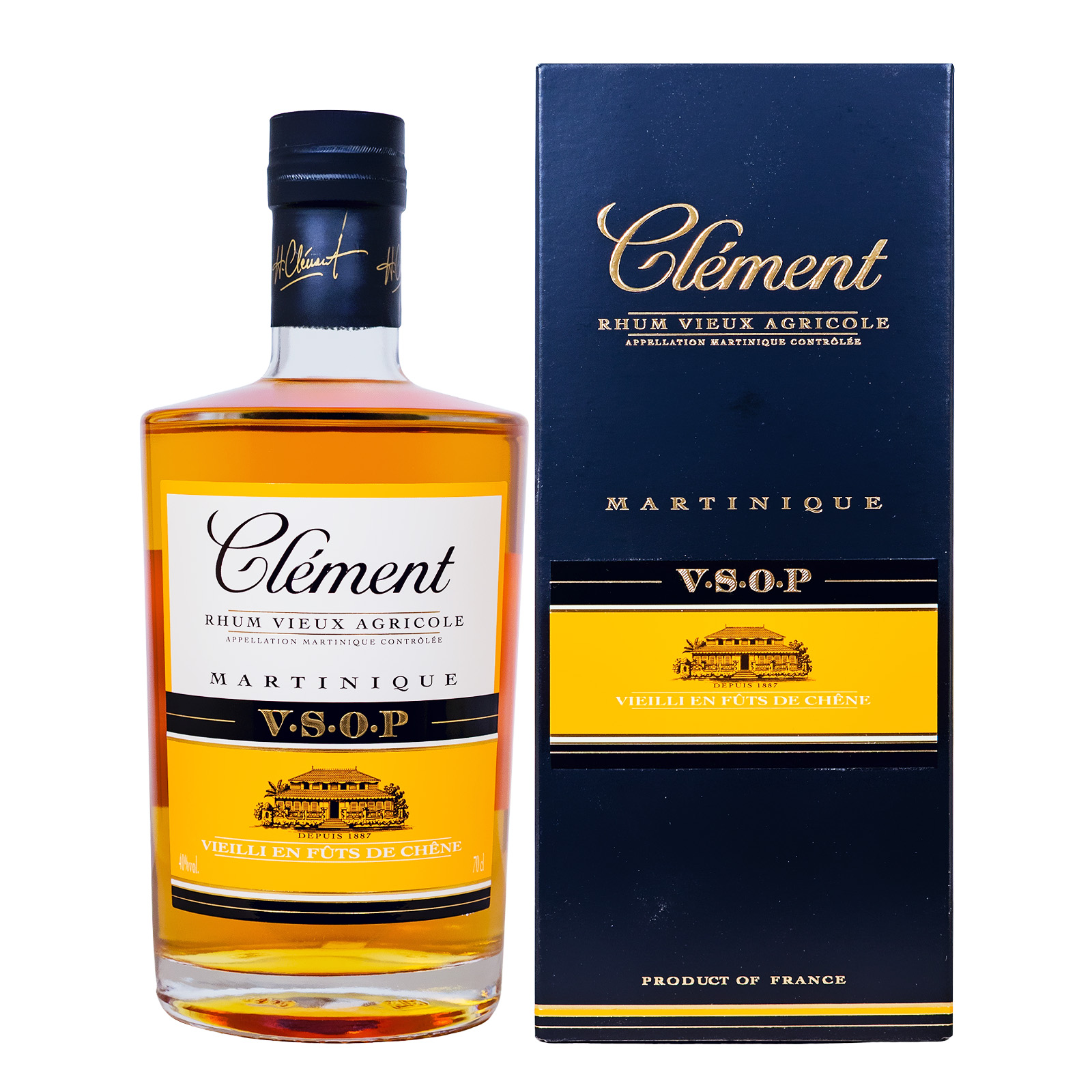 Clement Rhum VSOP Rhum Martinique - 0,7L 40% vol