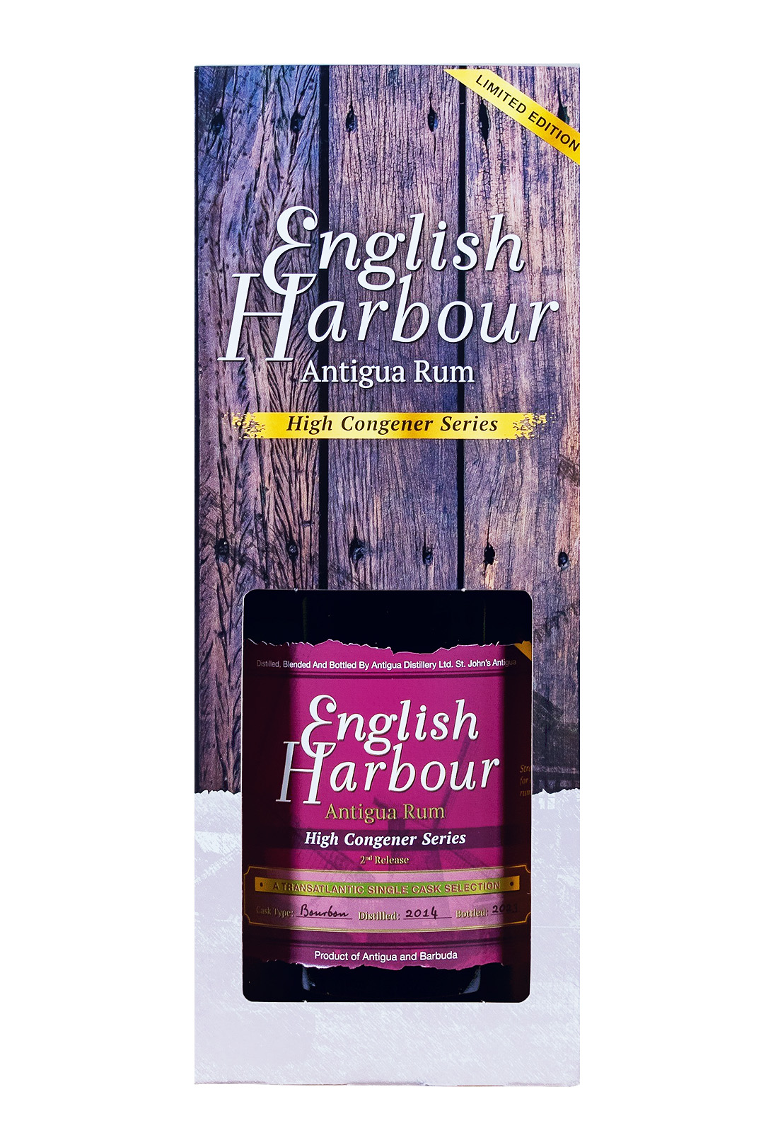 English Harbour High Congener Series 2014/2023 - 0,7L 62% vol