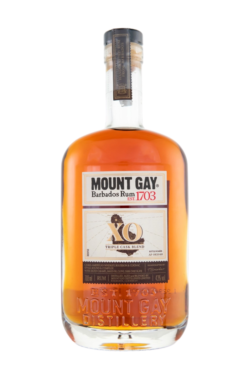 Mount Gay XO Rum - 0,7L 43% vol Mount Gay XO Rum - 0,7L 43% vol