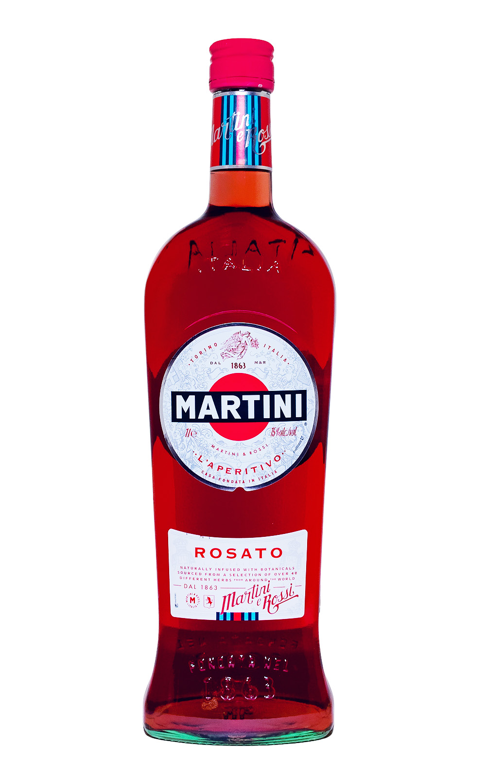 Martini Rosato - 1 Liter 15% vol