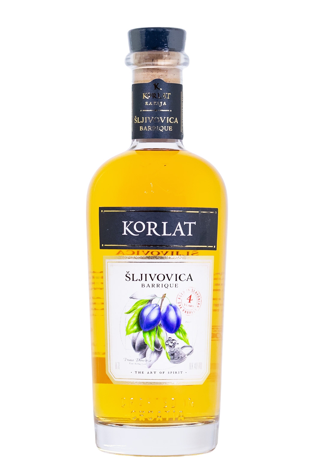 Korlat Sljivovica Barrique - 0,7L 40% vol Korlat Sljivovica Barrique - 0,7L 40% vol