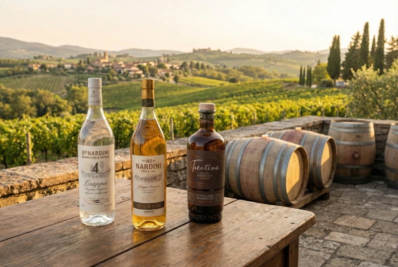 Grappa Bianca, Riserva und Barrique