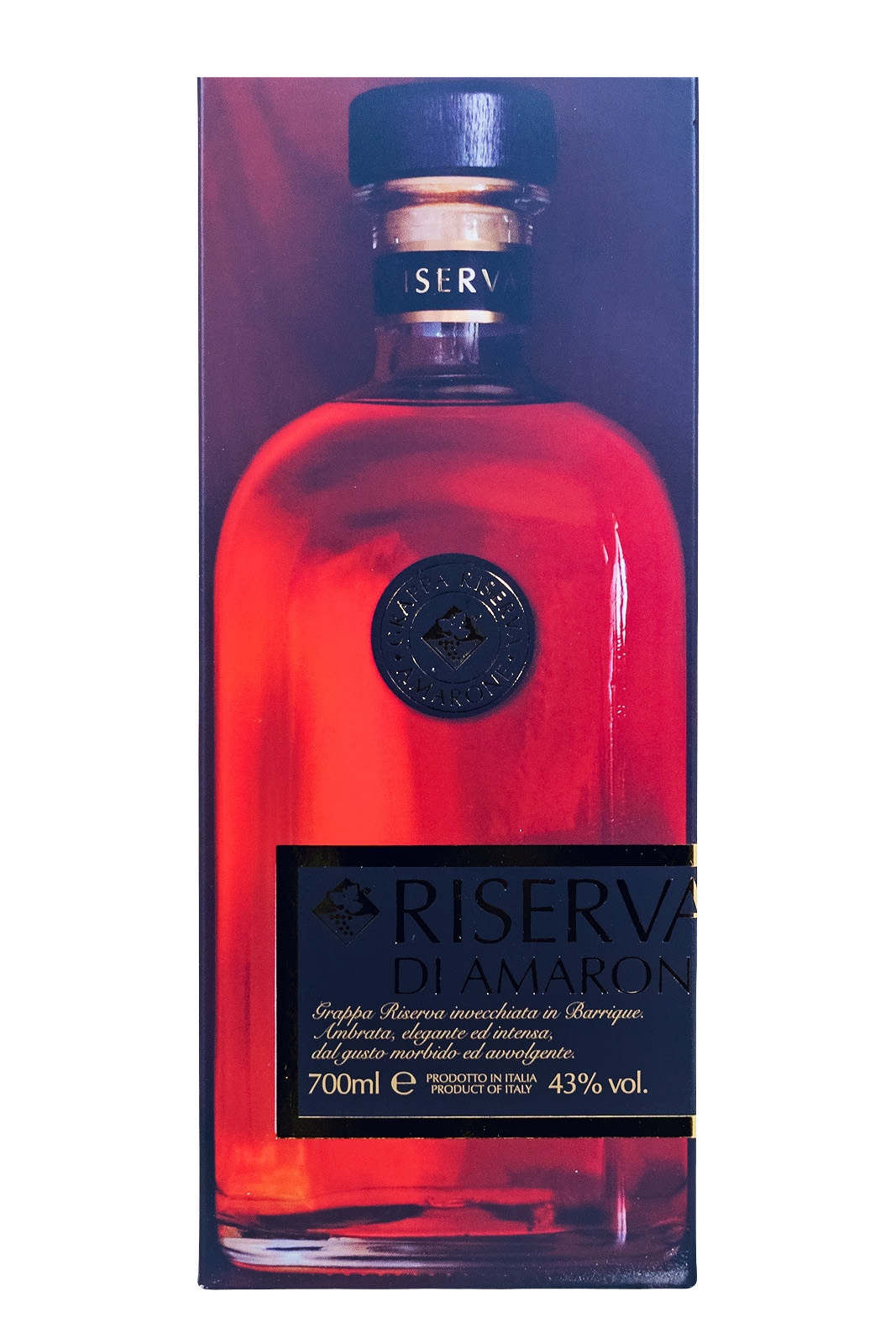 Bottega Riserva Privata Grappa Barricata - 0,7L 43% vol Bottega Riserva Privata Grappa Barricata - 0,7L 43% vol