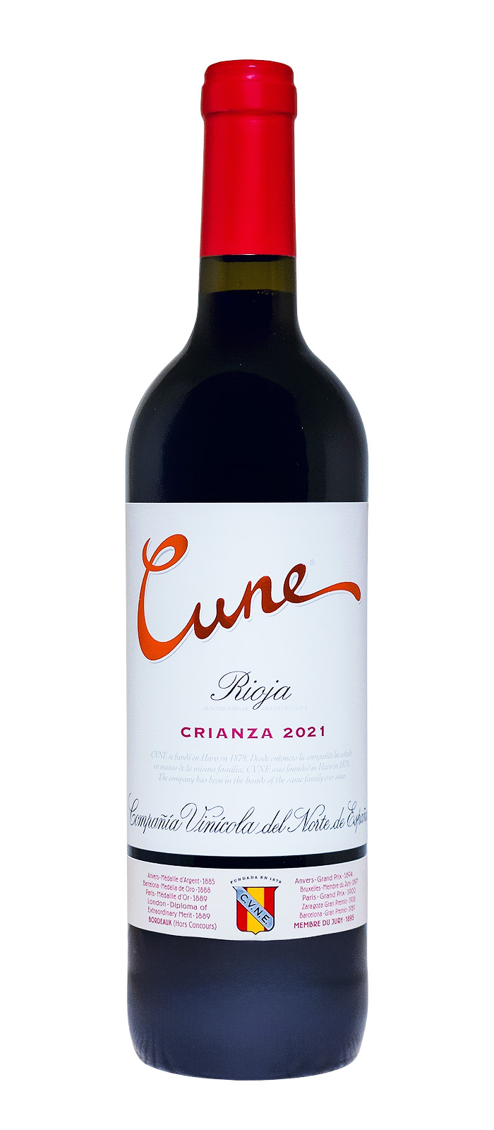 Cune Rioja Crianza - 0,75L 13,5% vol Cune Rioja Crianza - 0,75L 13,5% vol