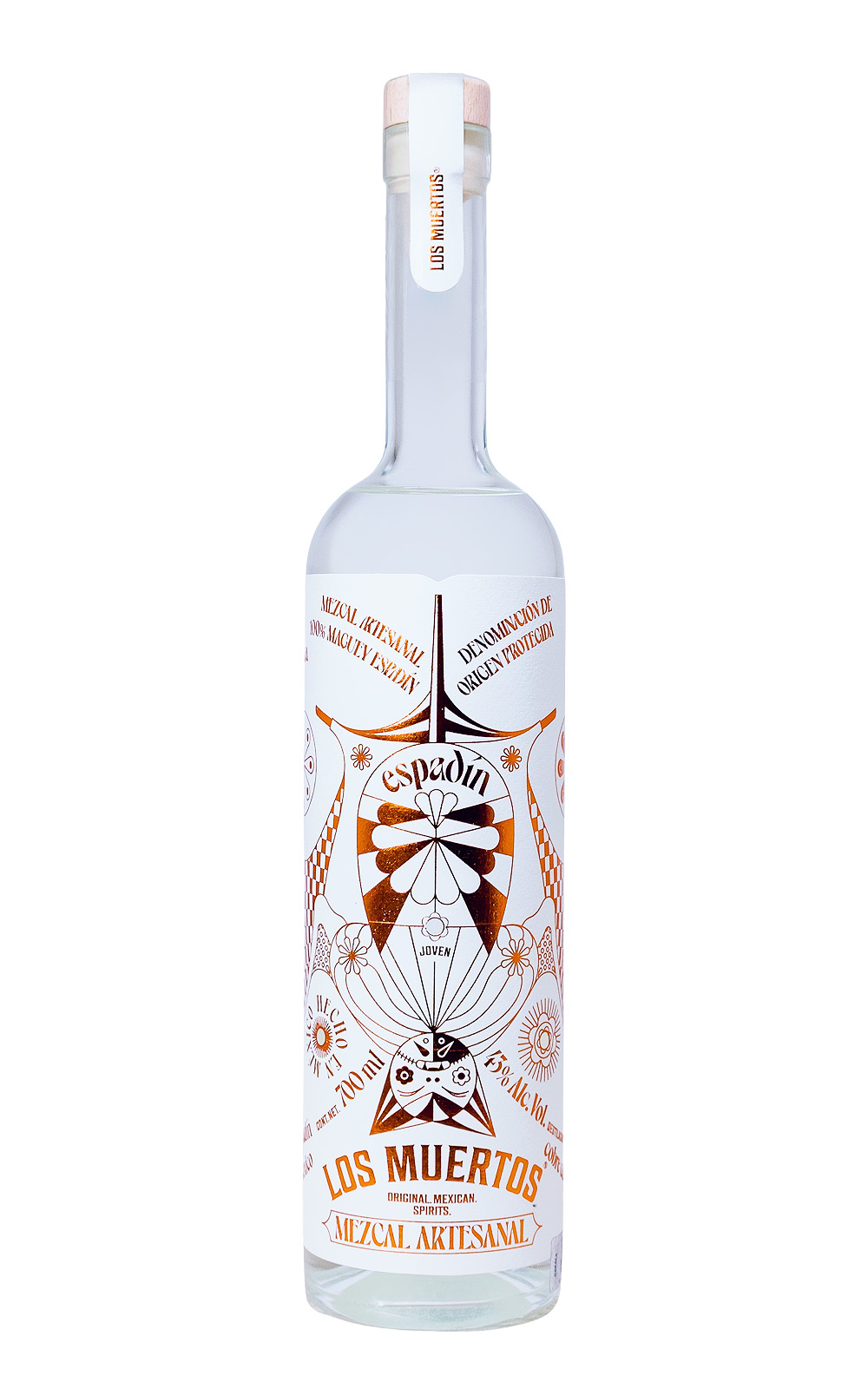 Bundle: Los Muertos Mezcal + 4 x Le Tribute Pink Grapefruit - 1,5L 43% vol