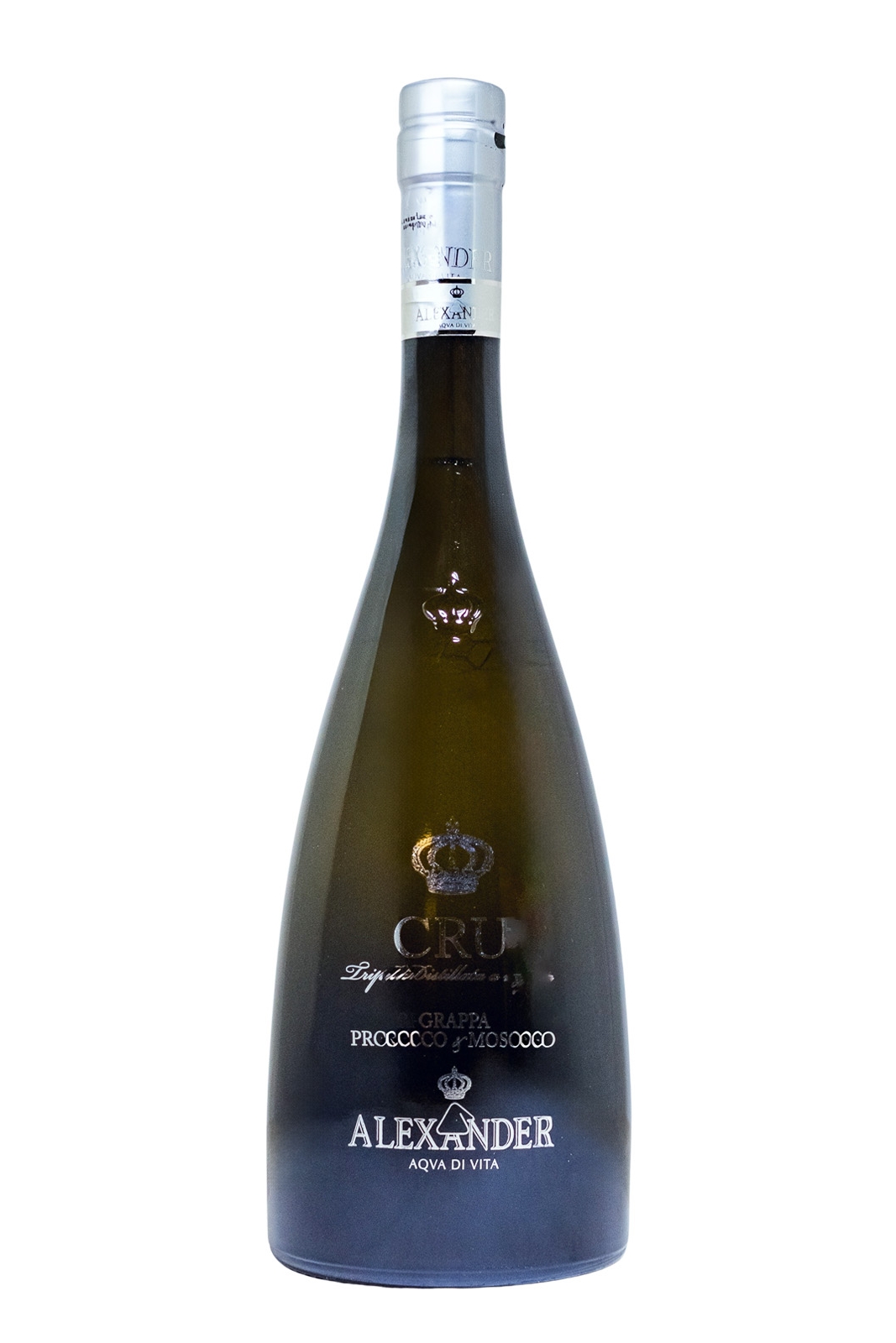 Alexander Cru Prosecco & Moscato Grappa - 0,7L 38% vol Alexander Cru Prosecco & Moscato Grappa - 0,7L 38% vol