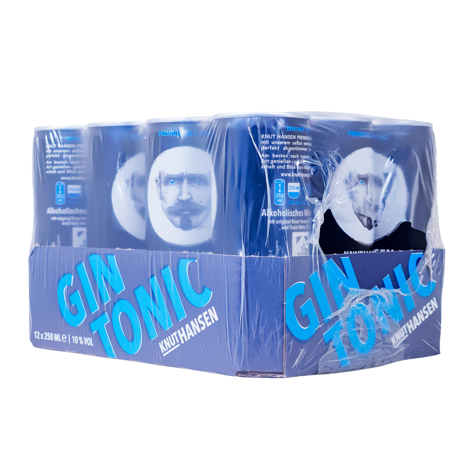 Paket [12 x 0,25L] Knut Hansen Gin Tonic Dose - 3L 10% vol