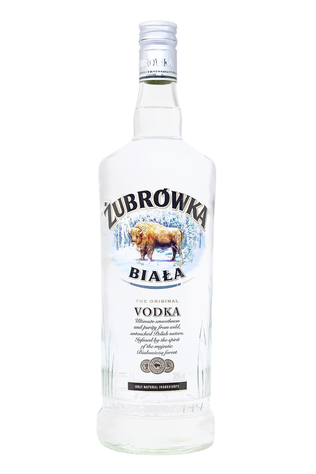 Zubrowka Biala Vodka - 1 Liter 40% vol Zubrowka Biala Vodka - 1 Liter 40% vol