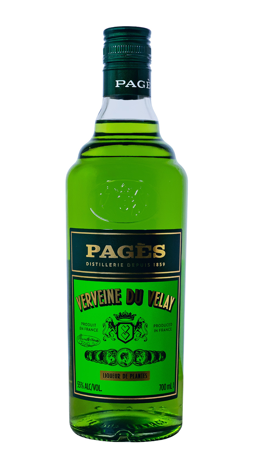 Pagês Verveine du Velay Verte 55 - 0,7L 55% vol