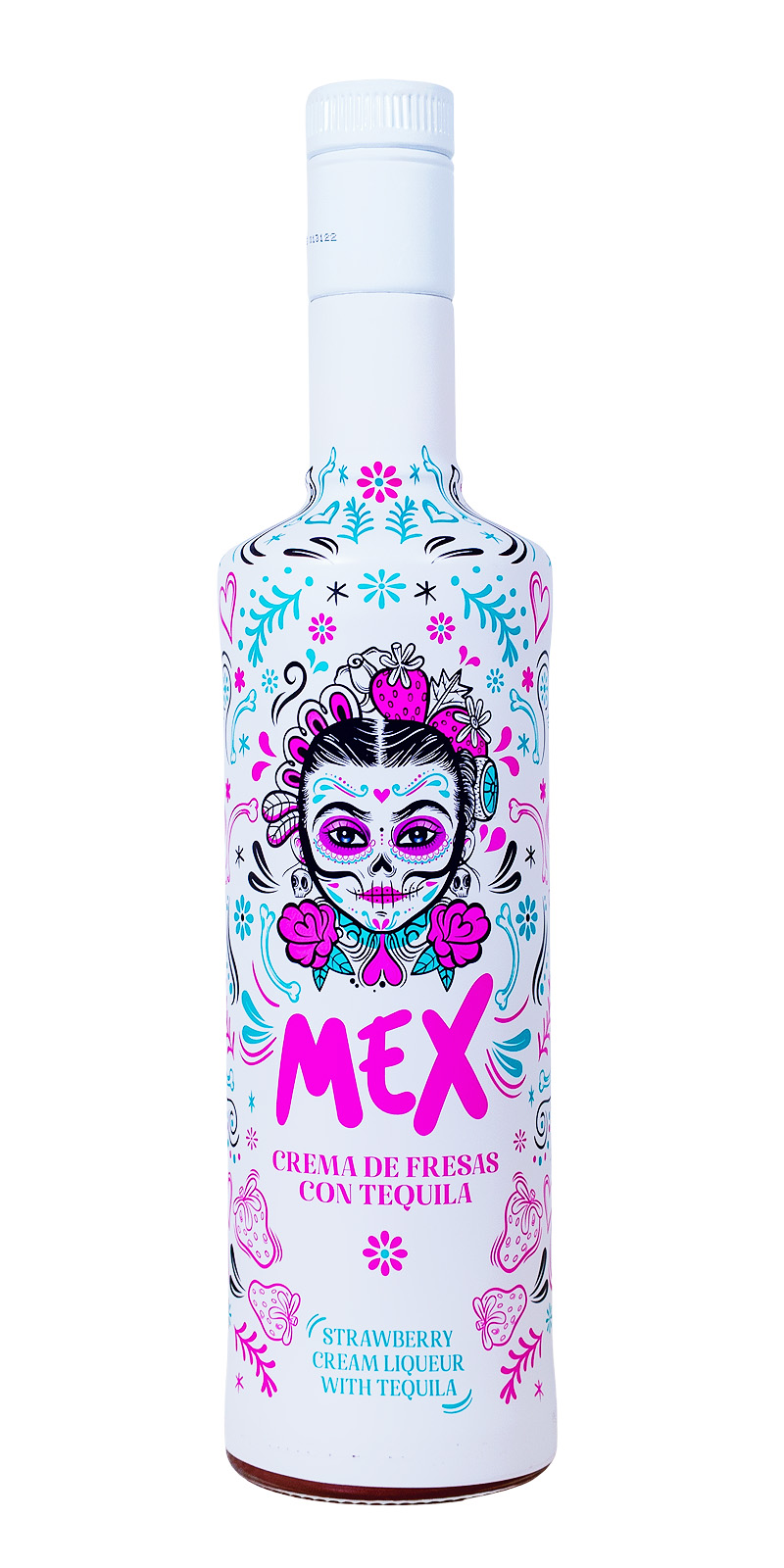 MEX Erdbeerlikör mit Tequila - 0,7L 17% vol