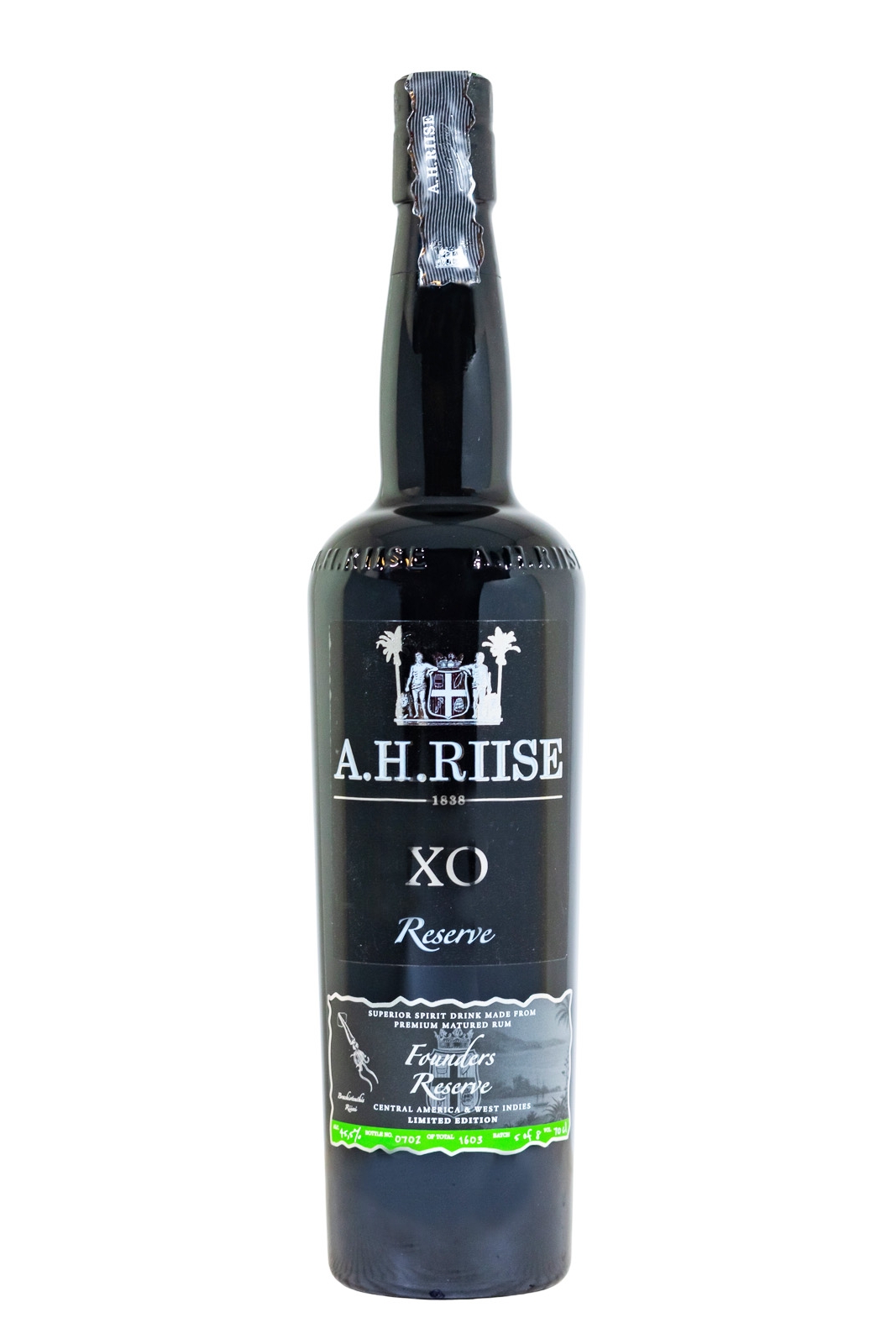 A.H. Riise XO Founders Reserve Collectors Edition 6 - 0,7L 45,5% vol