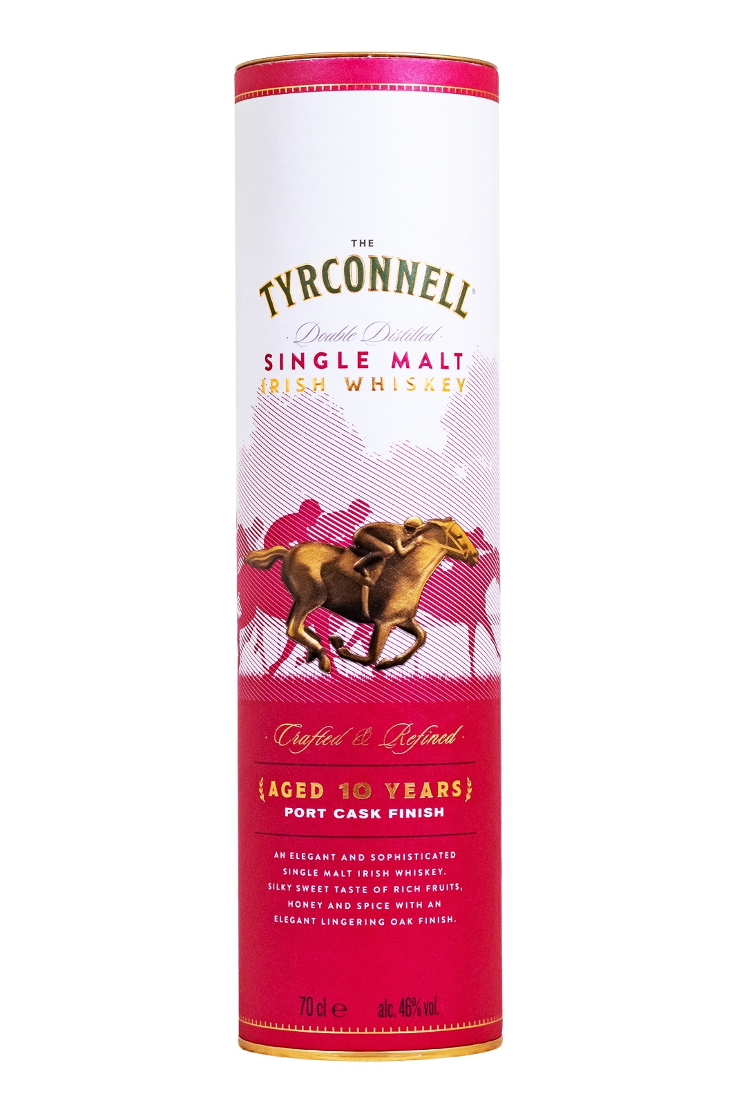 Tyrconnell 10 Jahre Port Cask Finish Single Malt Irish Whiskey - 0,7L 46% vol