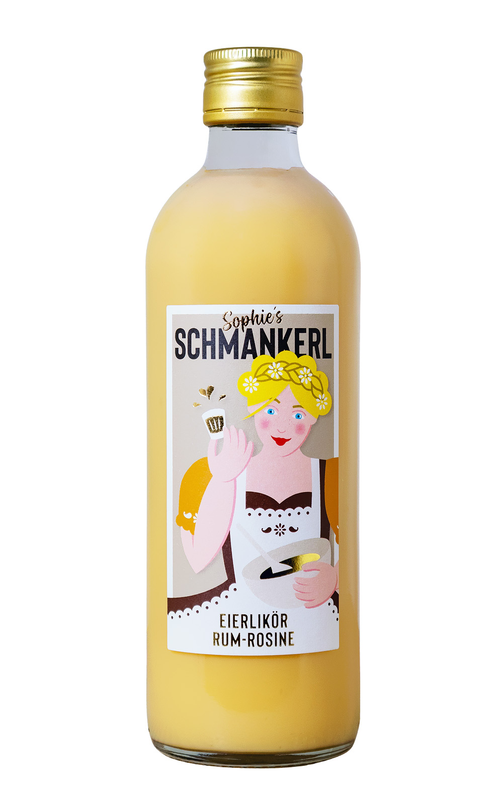 Sophies Schmankerl Eierlikör Rum Rosine - 0,5L 19,5% vol