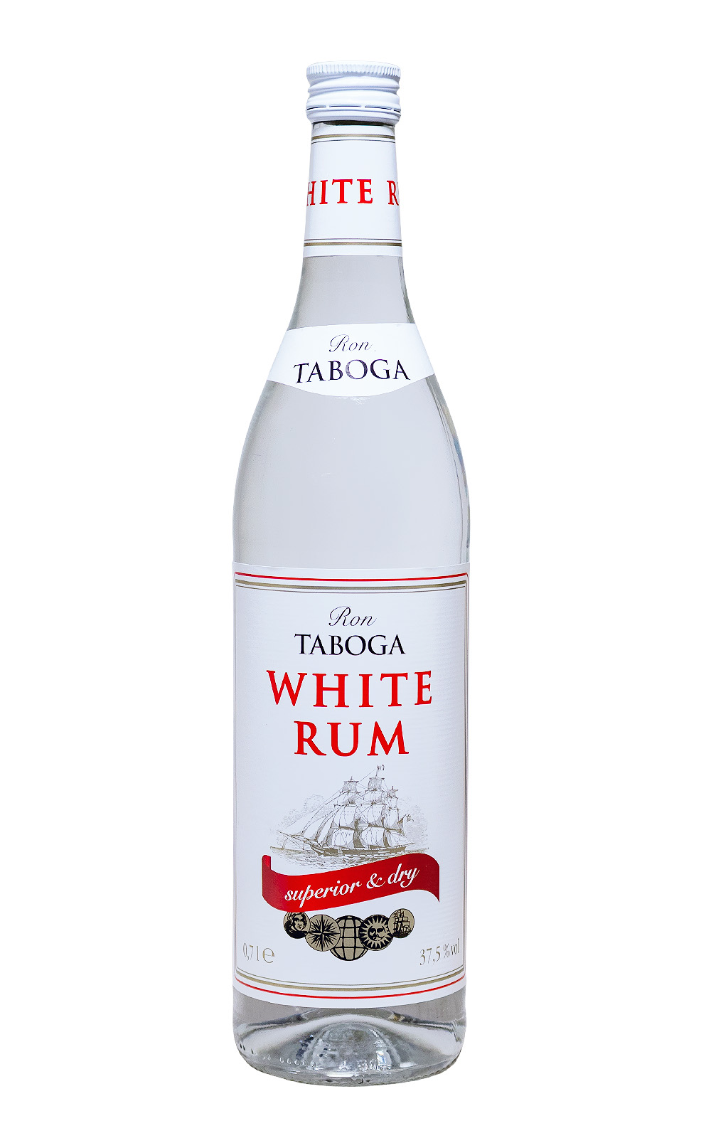 Ron Taboga Weißer Rum - 0,7L 37,5% vol