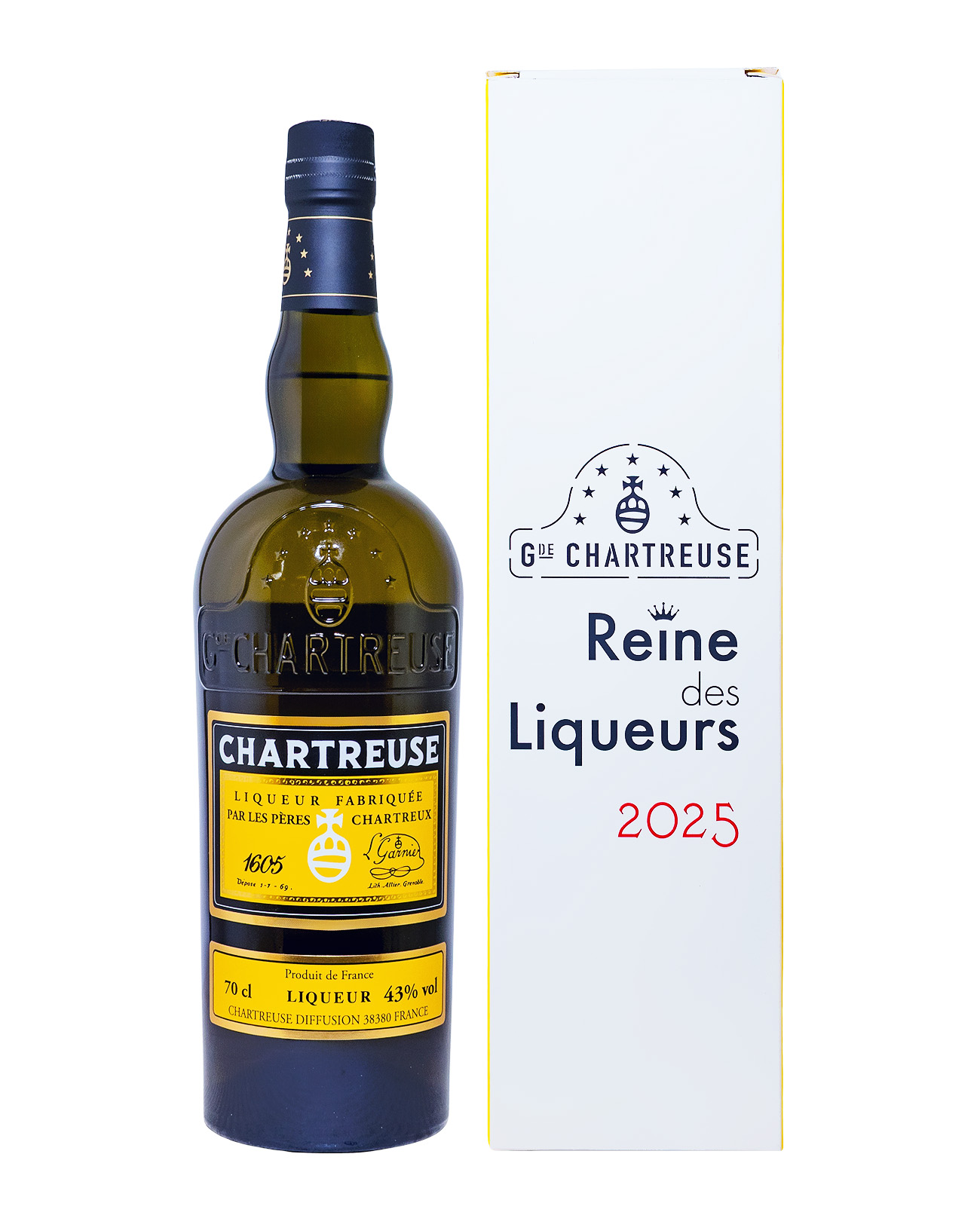 Chartreuse Reine des Liqueurs - 0,7L 43% vol
