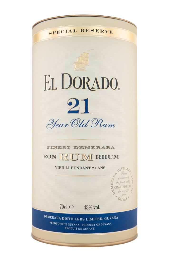 El Dorado Special Reserve 21 Jahre Finest Demerara Rum - 0,7L 43% vol