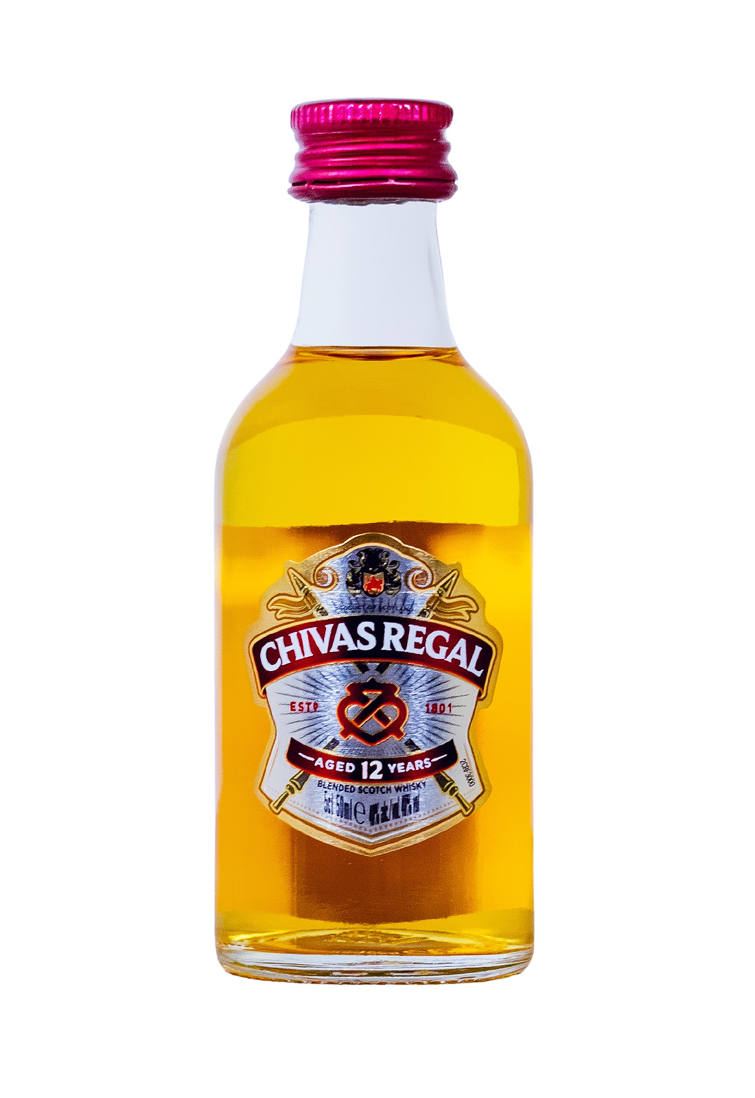 Chivas Regal 12 Jahre Miniatur - 0,05L 40% vol