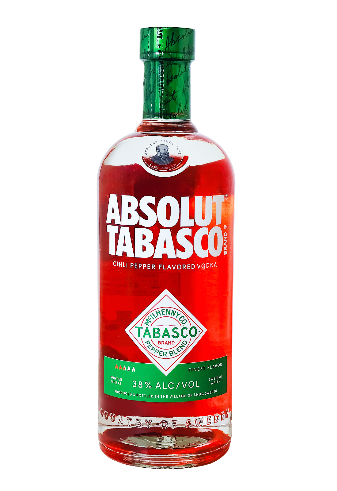 Absolut Tabasco - 1 Liter 38% vol