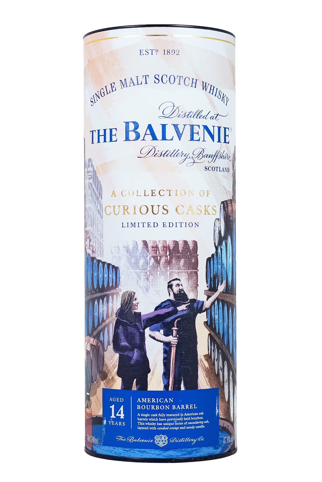 Balvenie 14 Jahre American Bourbon Barrel - 0,7L 47,8% vol