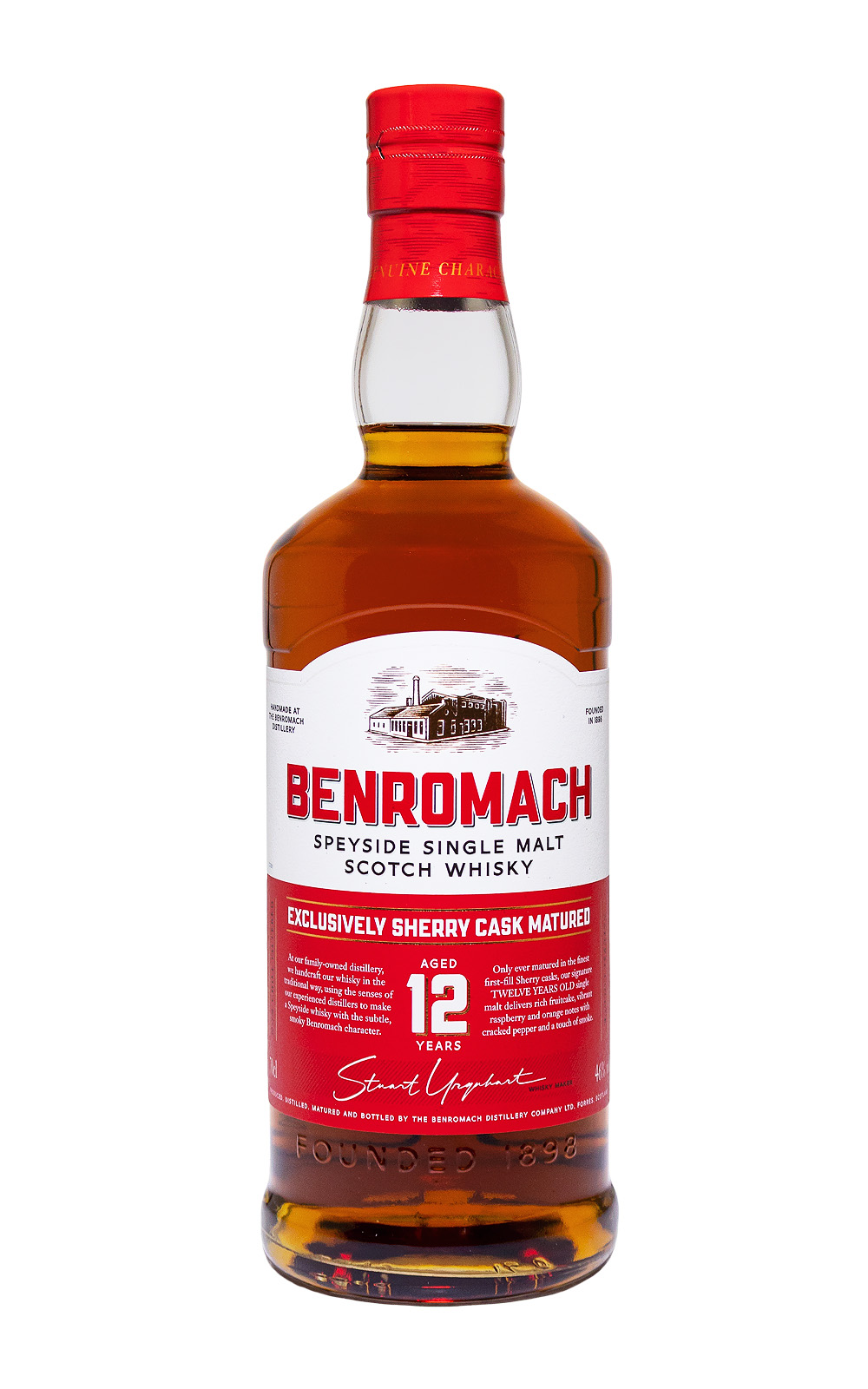 Benromach 12 Jahre Single Malt Whisky - 0,7L 46% vol