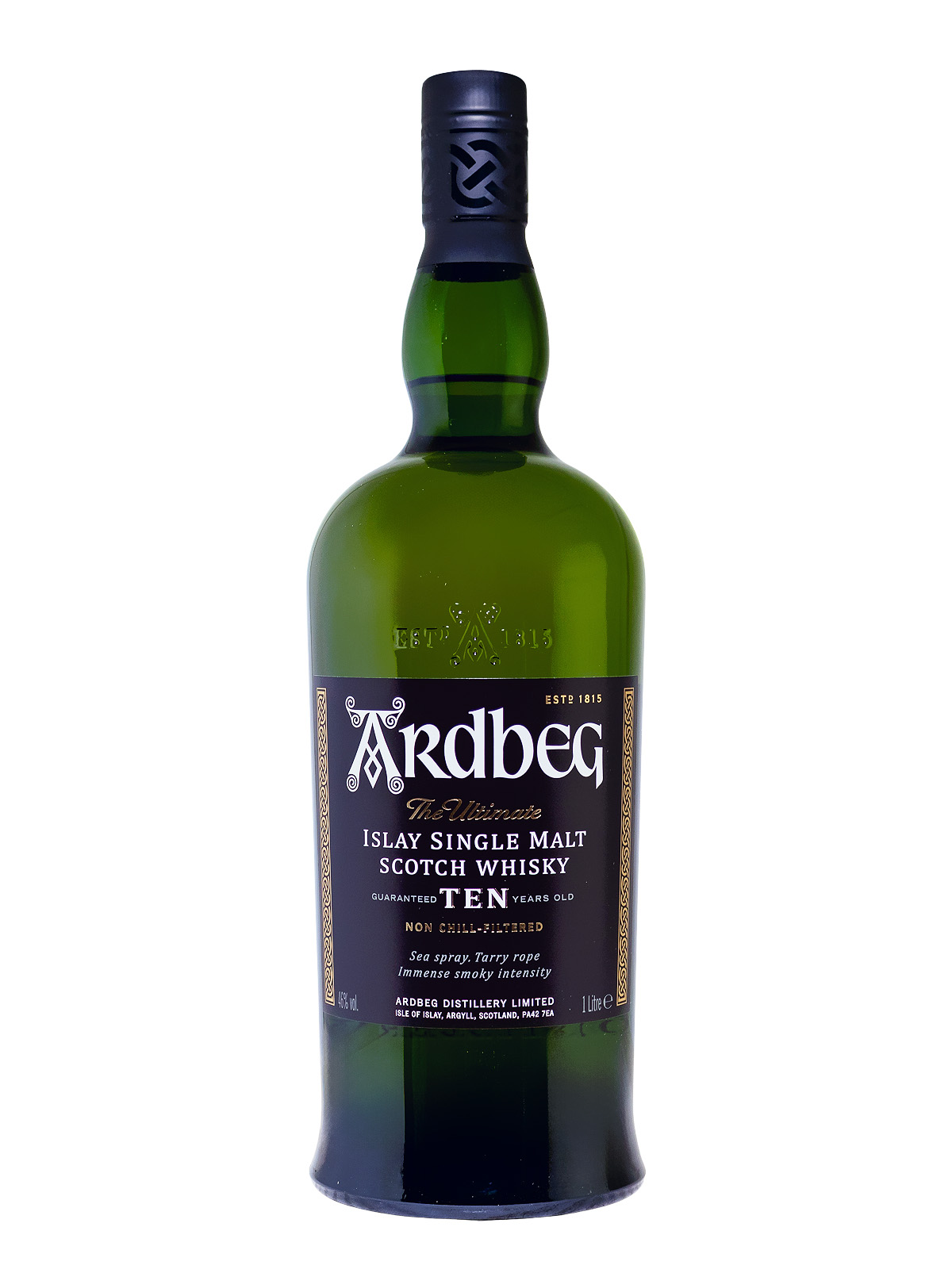 Ardbeg 10 Jahre Single Malt Whisky - 1 Liter 46% vol