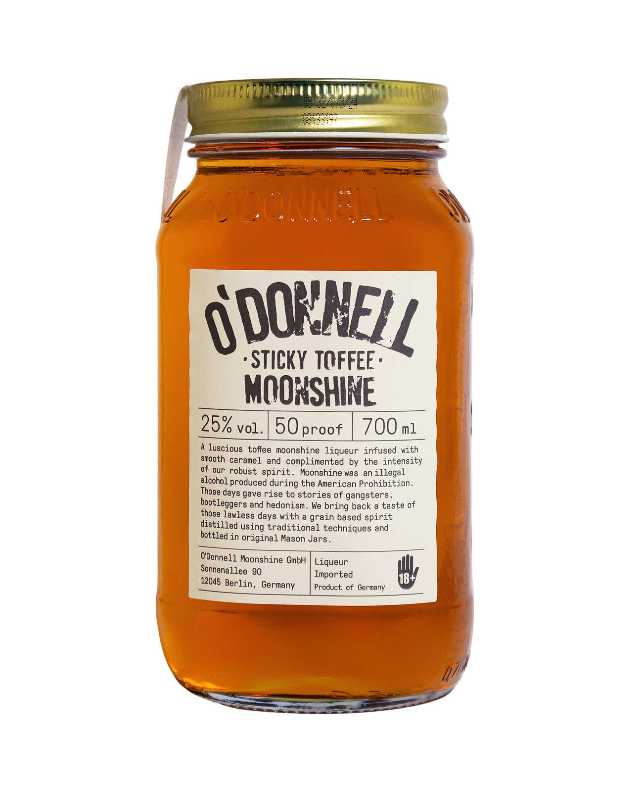 O'Donnell Moonshine Toffee - 0,7L 25% vol