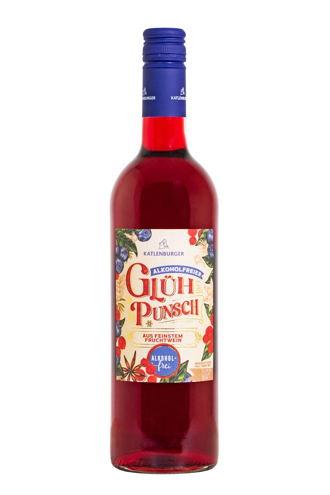 Katlenburger Glühpunsch alkoholfrei - 0,75L Katlenburger Glühpunsch alkoholfrei - 0,75L