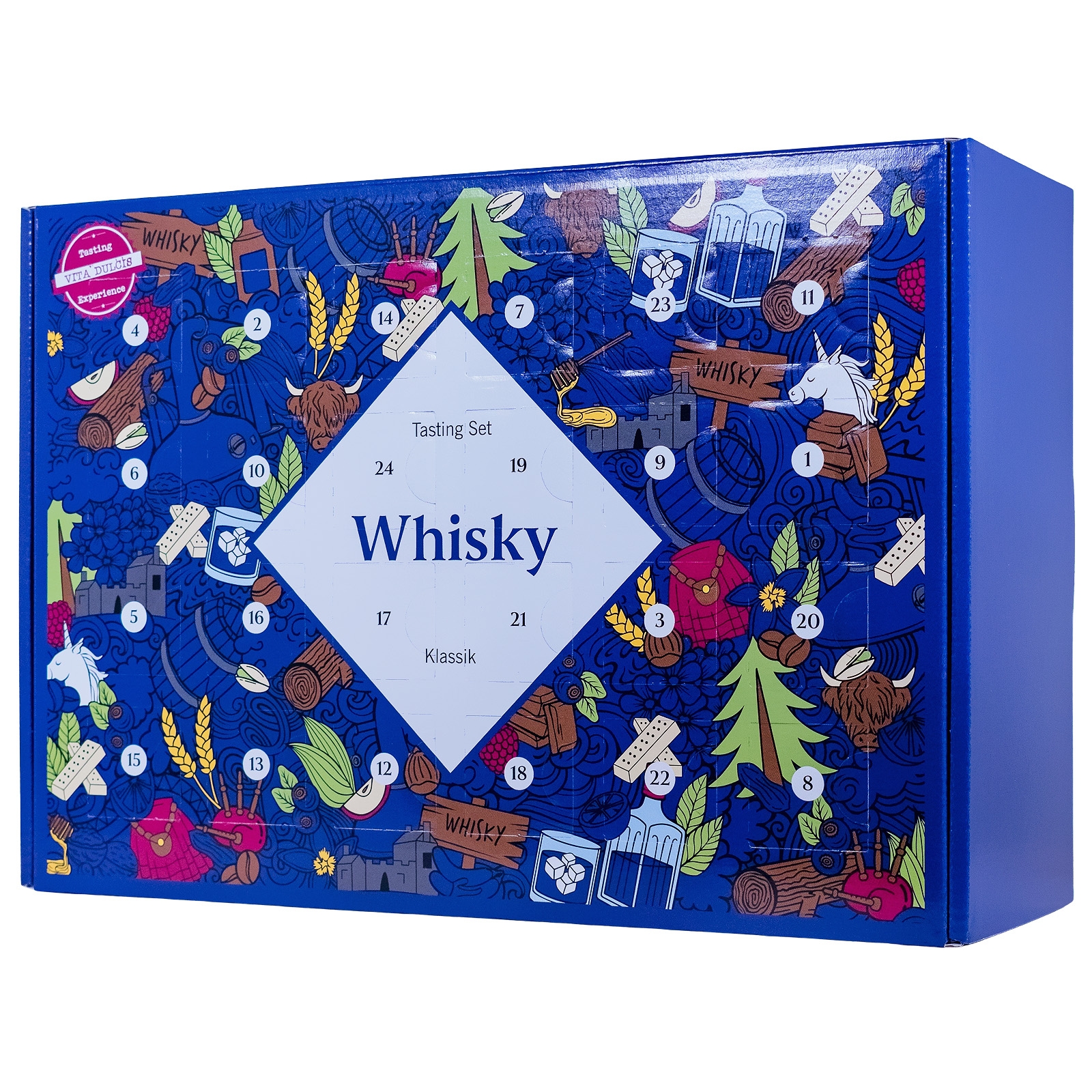 Whisky Klassik Adventskalender 2024 - 0,48L 43,48% vol